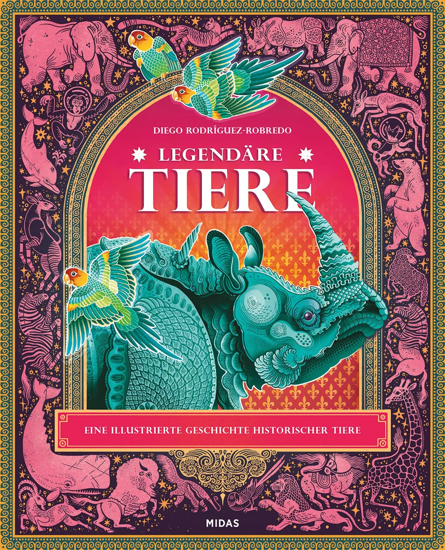 Cover: 9783038763383 | Legendäre Tiere | Eine illustrierte Geschichte historischer Tiere