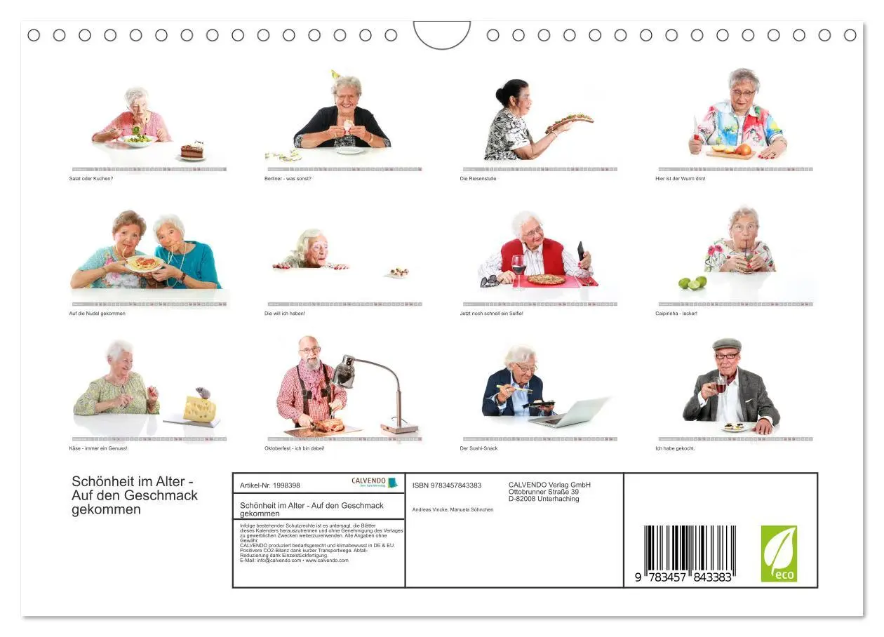 Bild: 9783457843383 | Schönheit im Alter - Auf den Geschmack gekommen (Wandkalender 2026...
