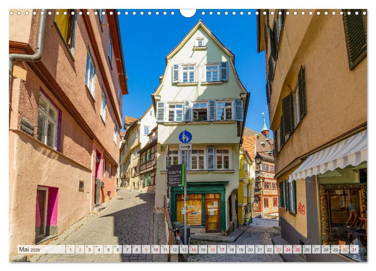 Bild: 9783457913383 | Tübingen Stadtansichten (Wandkalender 2026 DIN A3 quer), CALVENDO...