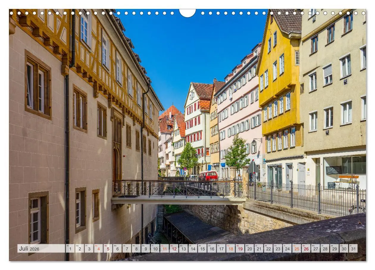 Bild: 9783457913383 | Tübingen Stadtansichten (Wandkalender 2026 DIN A3 quer), CALVENDO...