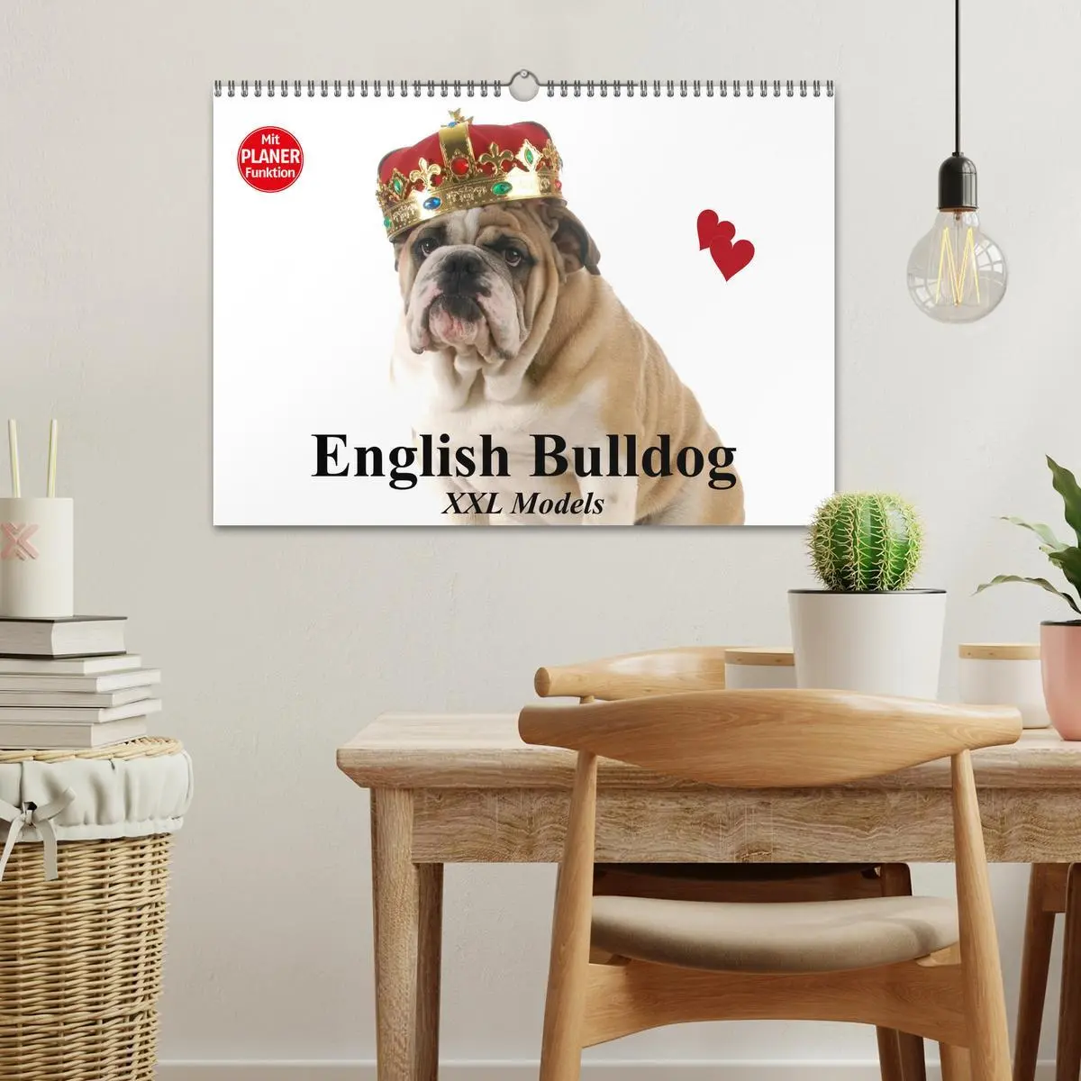 Bild: 9783516003383 | English Bulldog XXL Models (Wandkalender 2026 DIN A3 quer),...