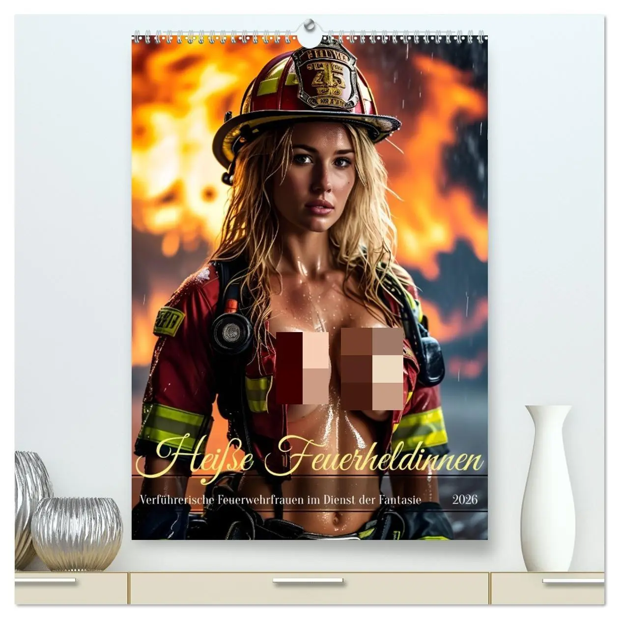 Cover: 9783516243383 | Heiße Feuerheldinnen - Verführerische Feuerwehrfrauen im Dienst der...