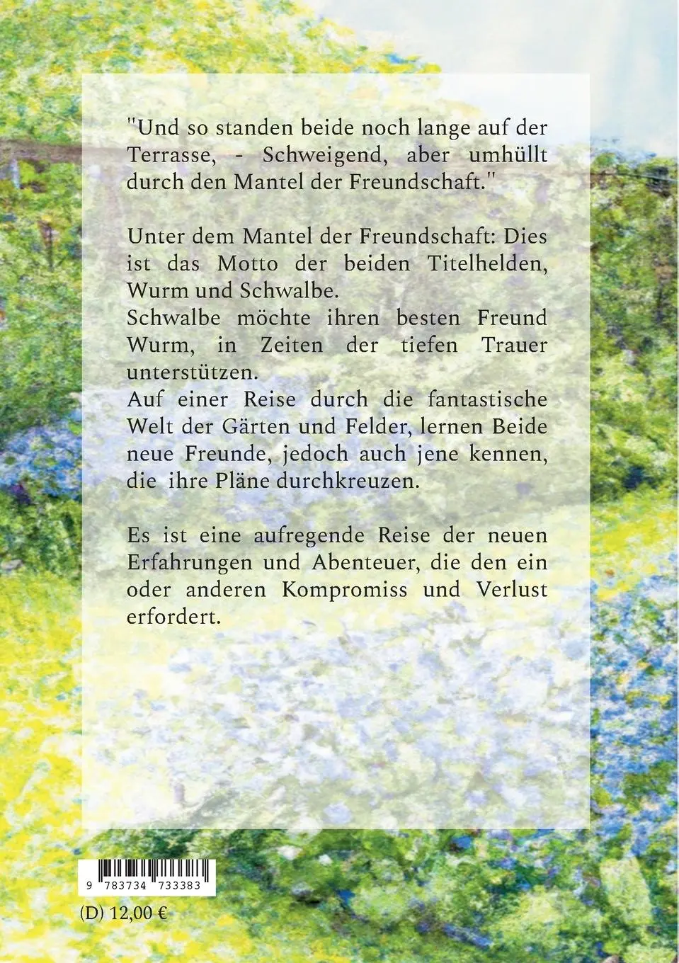 Rückseite: 9783734733383 | Wurm und Schwalbe | Henry Schilling (u. a.) | Taschenbuch | 152 S.