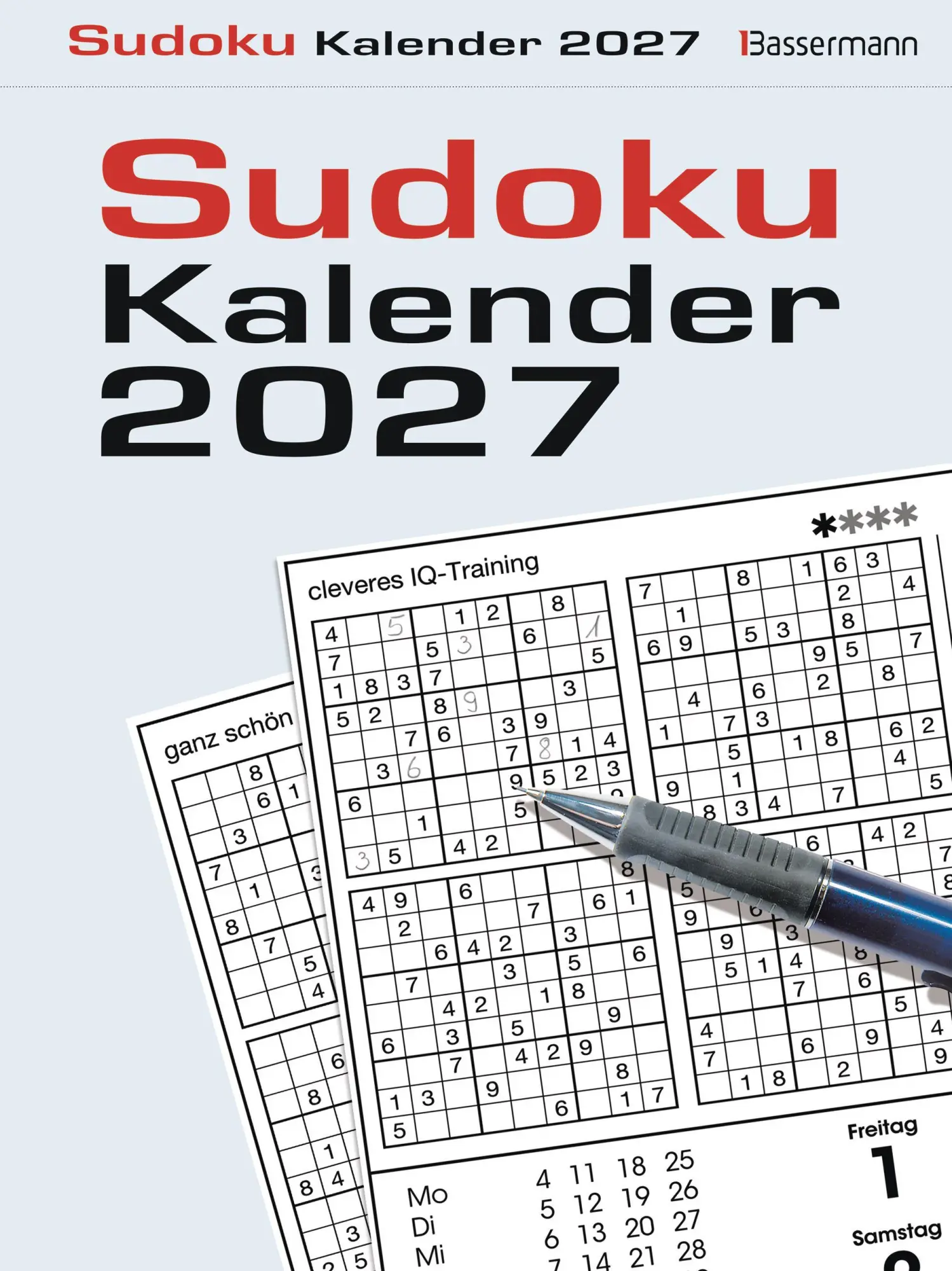 Cover: 9783809453383 | Sudokukalender 2027 | Eberhard Krüger | Kalender | 400 S. | Deutsch