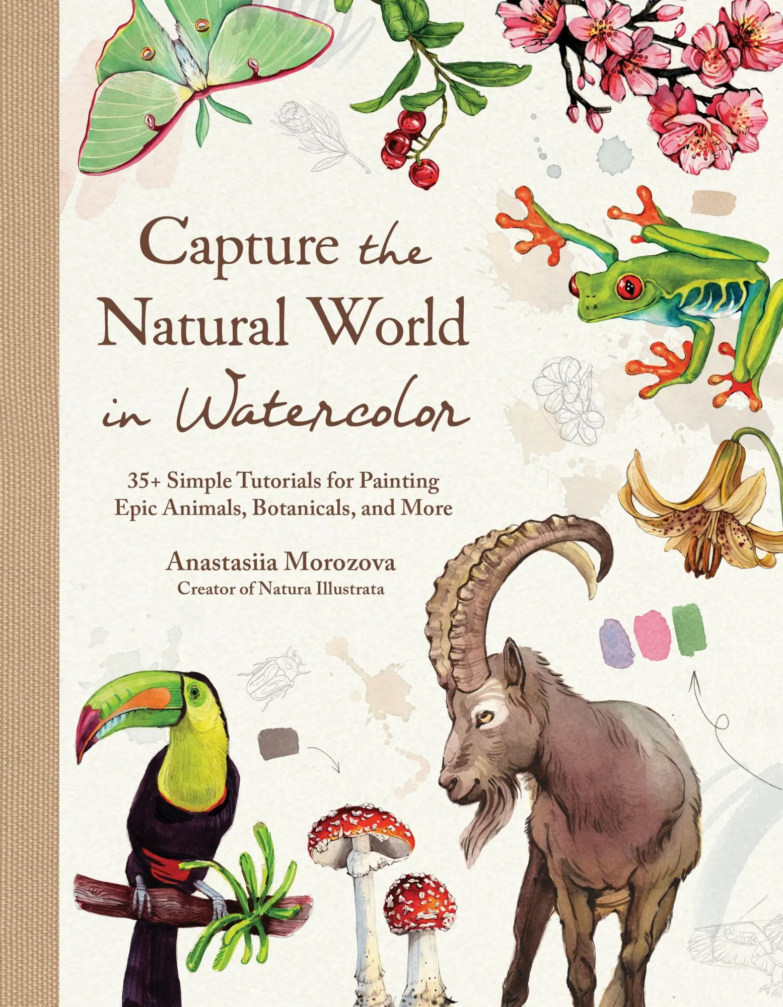 Cover: 9798890033383 | Capture the Natural World in Watercolor | Anastasiia Morozova | Buch