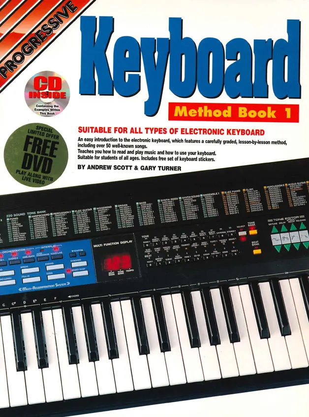 Cover: 768437783483 | Keyboard Method 1 | Andrew Scott | Buch + CD | EAN 768437783483