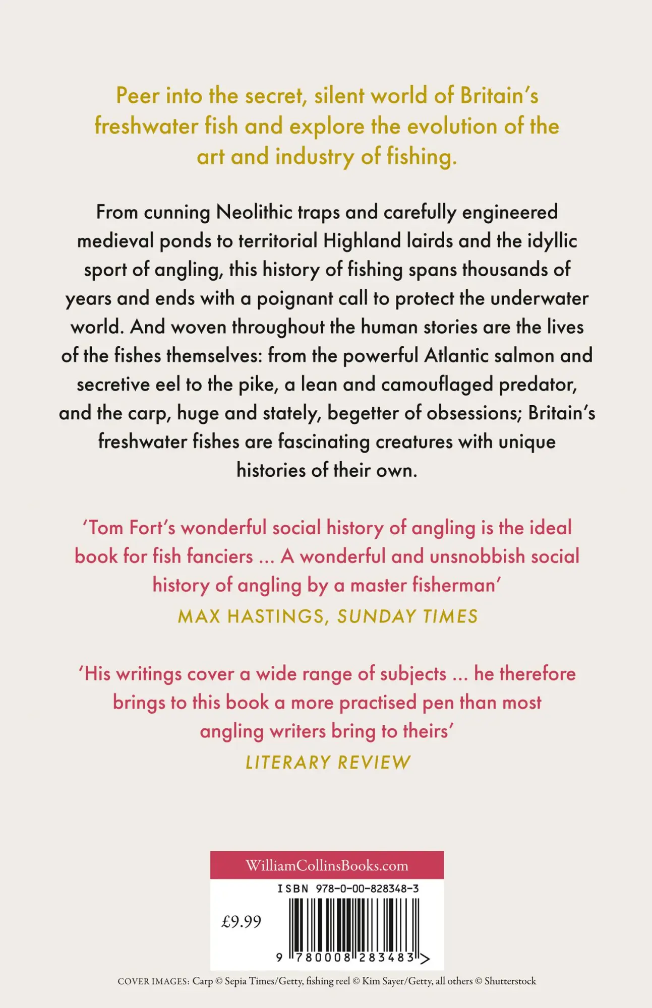 Rückseite: 9780008283483 | Casting Shadows | Fish and Fishing in Britain | Tom Fort | Taschenbuch