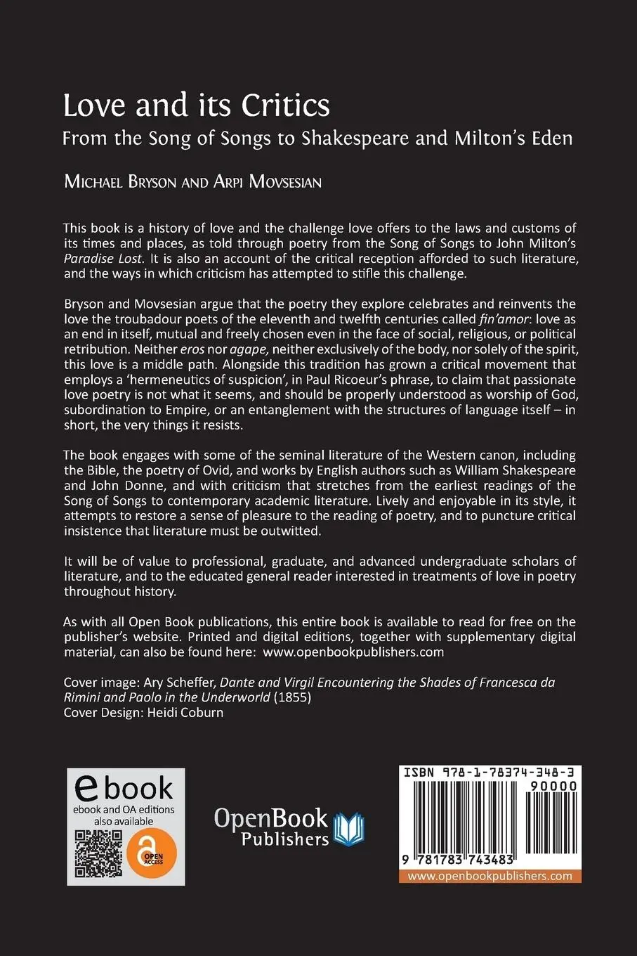 Rückseite: 9781783743483 | Love and its Critics | Michael Bryson (u. a.) | Taschenbuch | Englisch