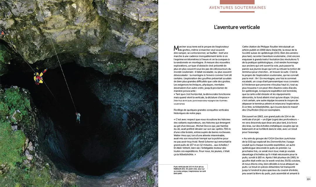 Bild: 9783258083483 | Dans les grottes de Suisse | De l'exploration à la science | Buch