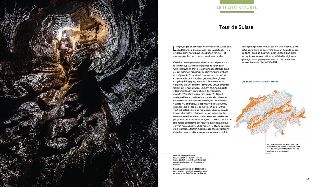 Bild: 9783258083483 | Dans les grottes de Suisse | De l'exploration à la science | Buch