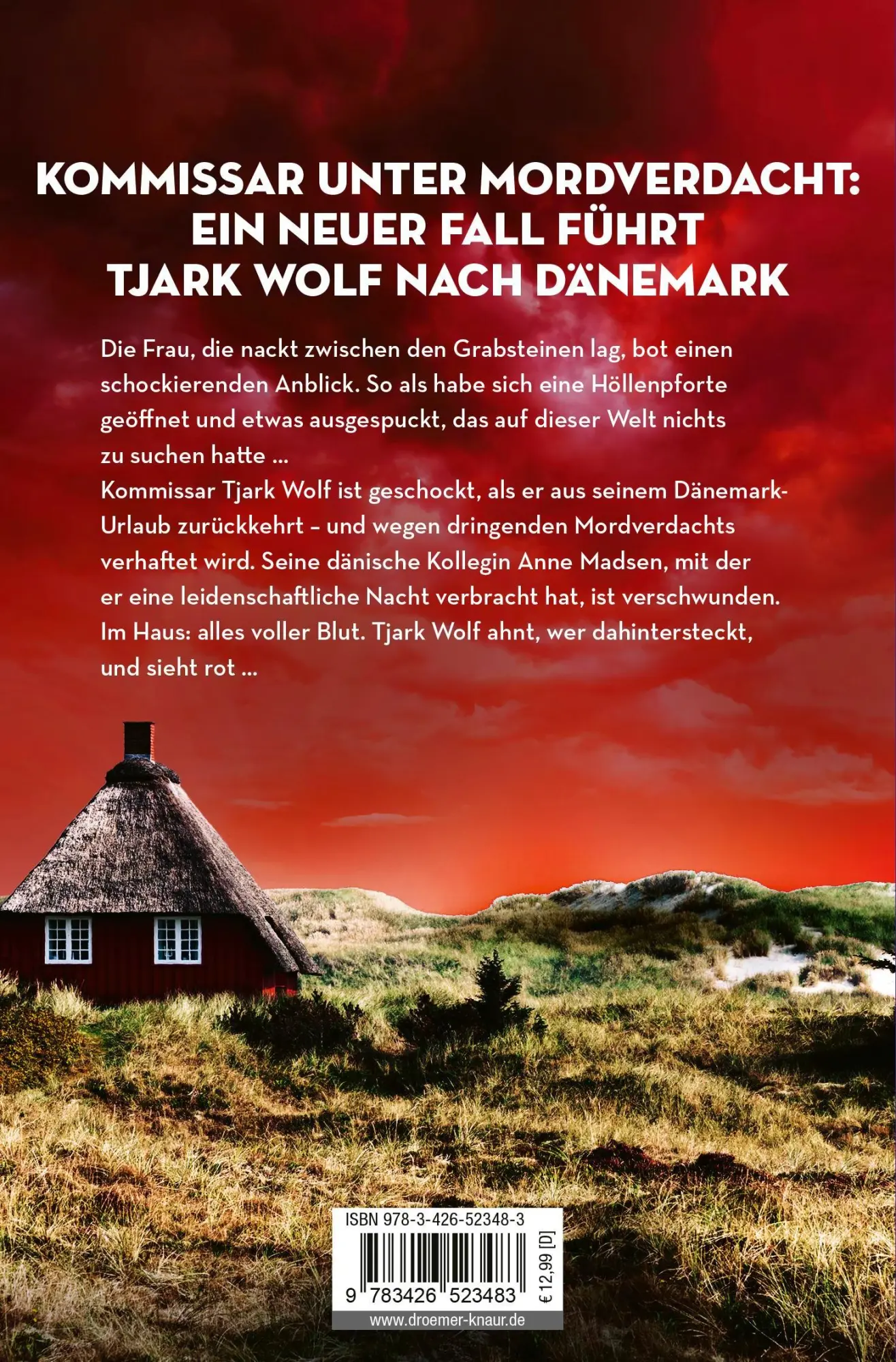 Rückseite: 9783426523483 | Dünenblut | Thriller | Sven Koch | Taschenbuch | 352 S. | Deutsch