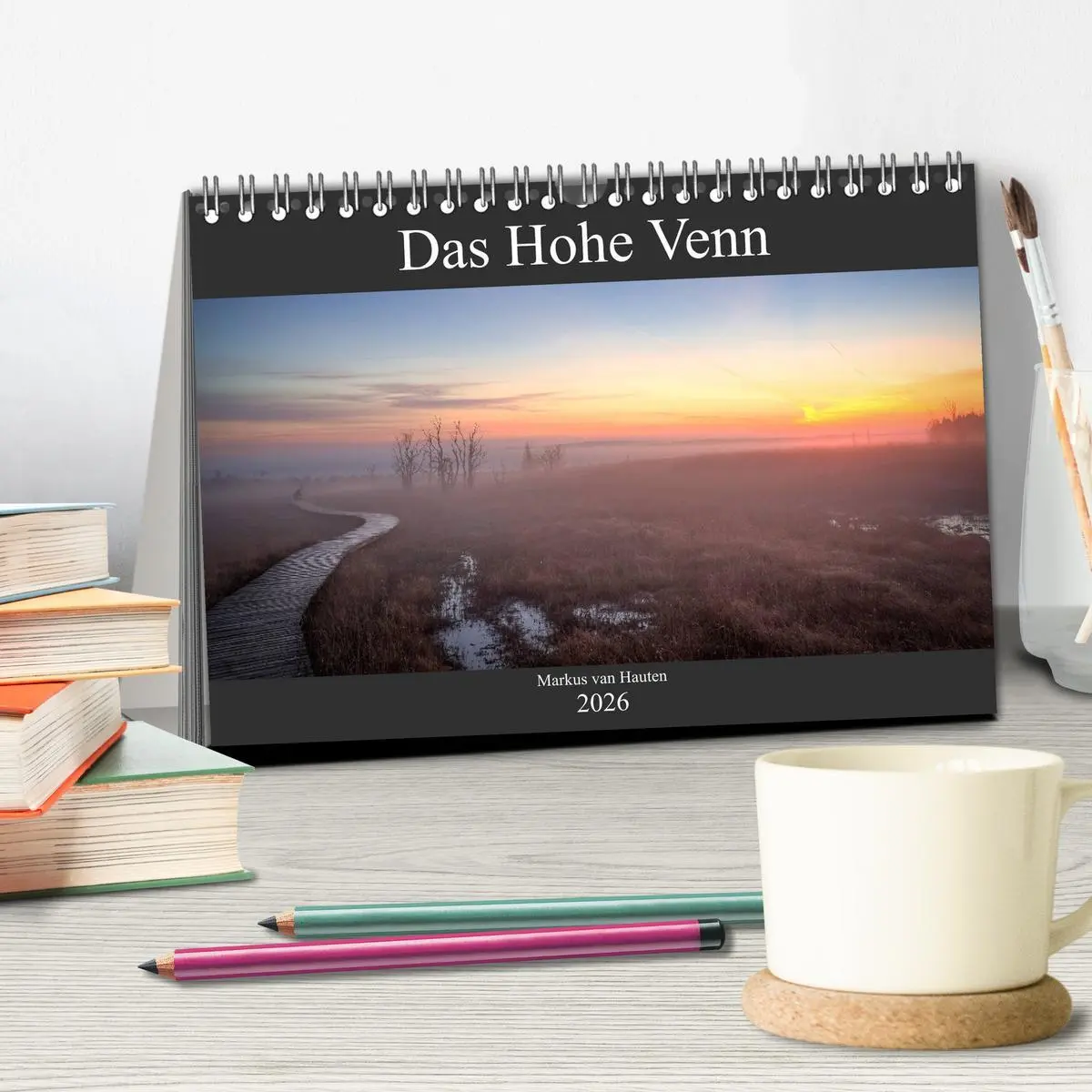 Bild: 9783457763483 | Das Hohe Venn (Tischkalender 2026 DIN A5 quer), CALVENDO...