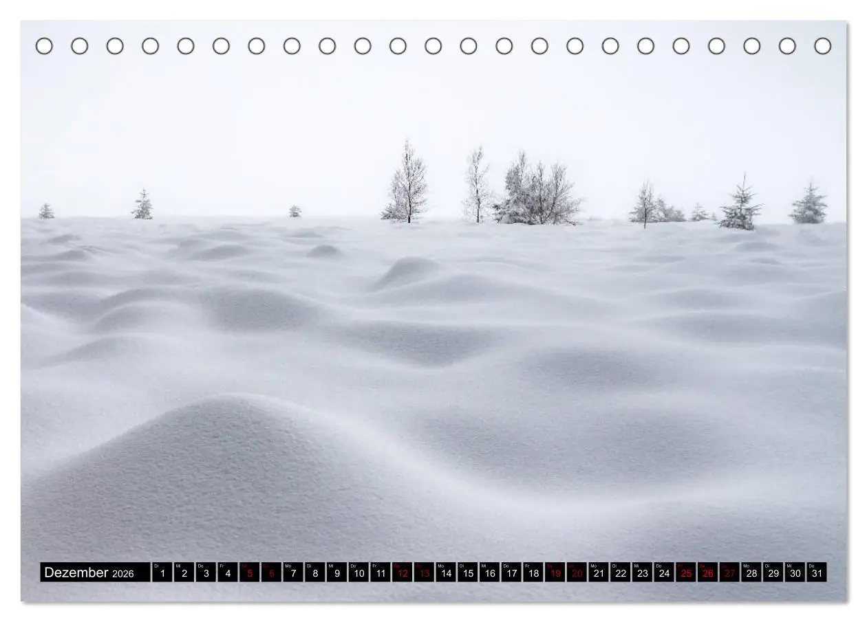 Bild: 9783457763483 | Das Hohe Venn (Tischkalender 2026 DIN A5 quer), CALVENDO...