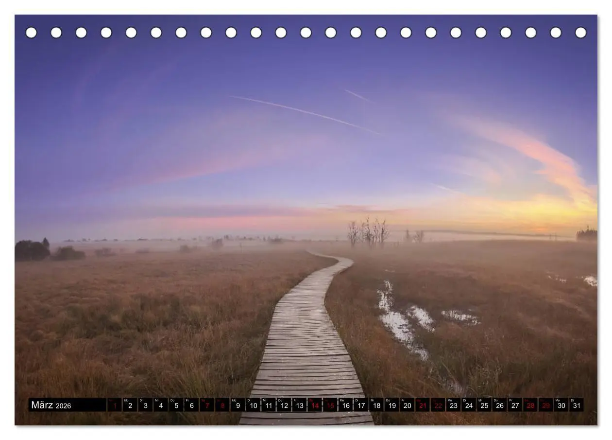 Bild: 9783457763483 | Das Hohe Venn (Tischkalender 2026 DIN A5 quer), CALVENDO...