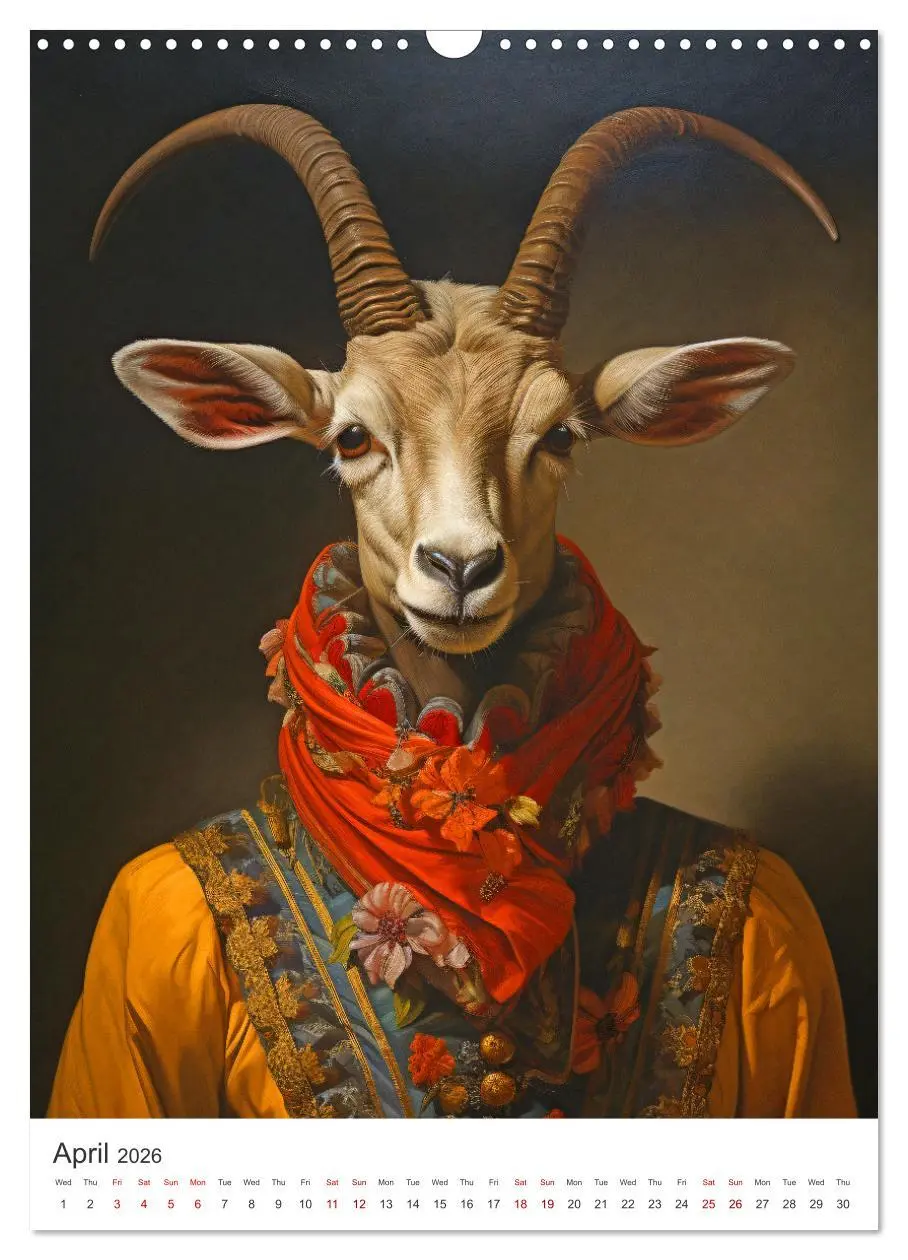 Bild: 9783516543483 | Animal Art - A collection of Renaissance paintings with animal...
