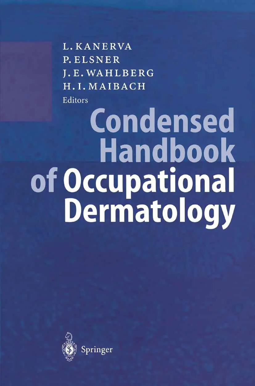Cover: 9783540443483 | Condensed Handbook of Occupational Dermatology | Lasse Kanerva (u. a.)