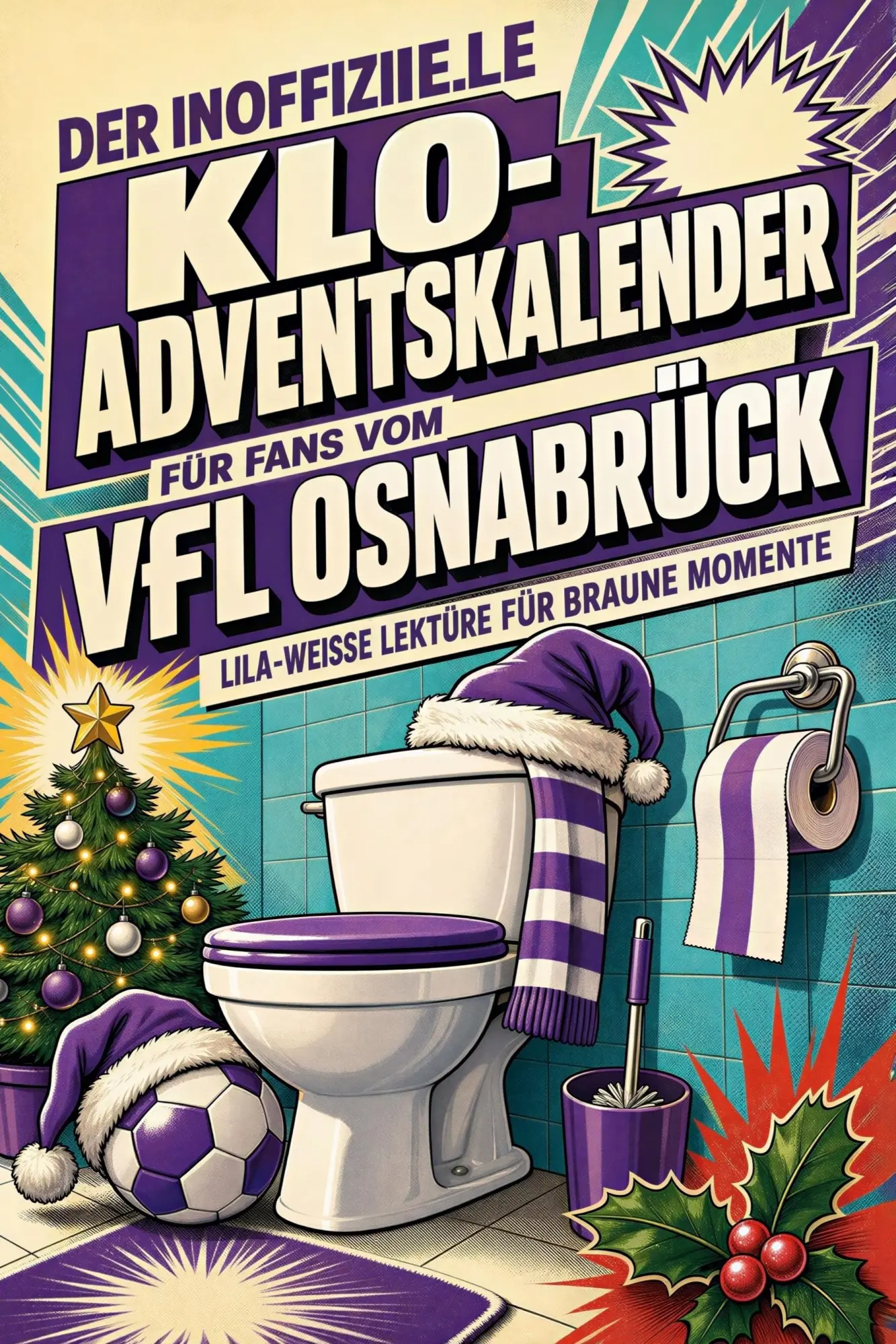 Cover: 9783696113483 | Der inoffizielle Klo-Adventskalender für Fans vom VfL Osnabrück | Buch
