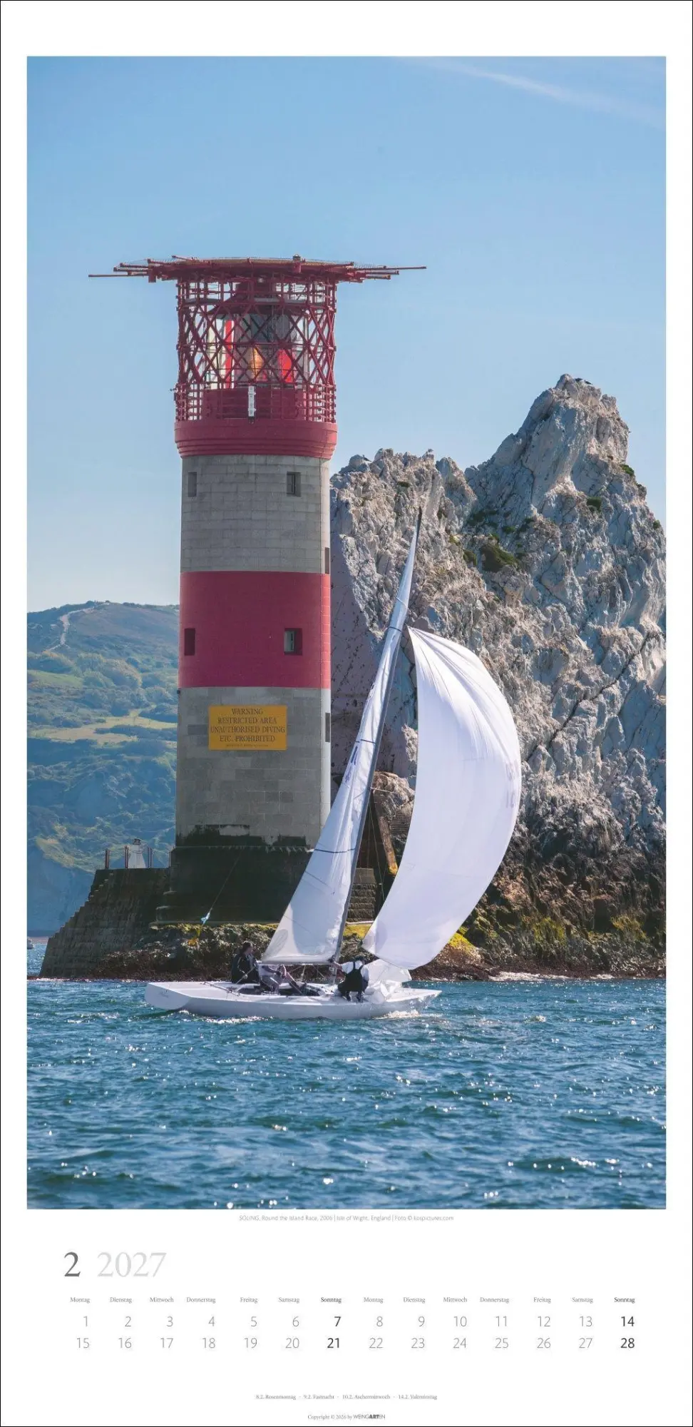 Bild: 9783839903483 | Under Sail Kalender 2027 | Kalender | Spiralbindung | 14 S. | Deutsch
