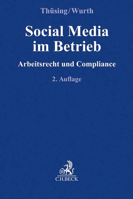 Cover: 9783406713583 | Social Media im Betrieb | Gregor Thüsing | Taschenbuch | XXIV | 2020