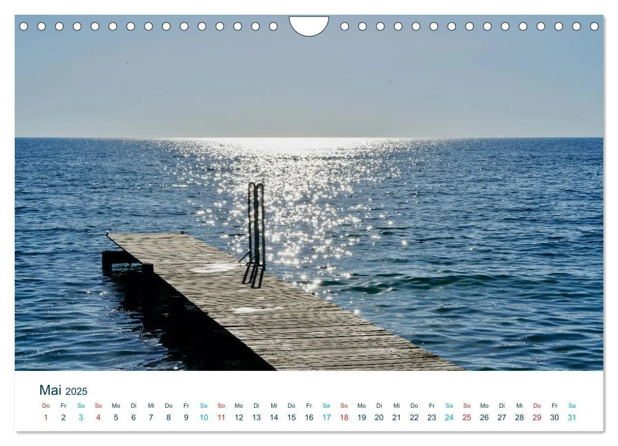 Bild: 9783435113583 | Der Fehmarn-Steg (Wandkalender 2025 DIN A4 quer), CALVENDO...