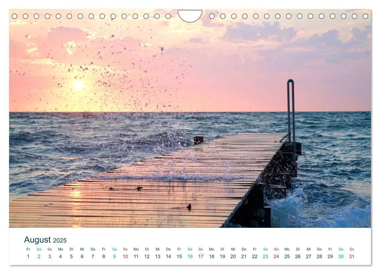 Bild: 9783435113583 | Der Fehmarn-Steg (Wandkalender 2025 DIN A4 quer), CALVENDO...