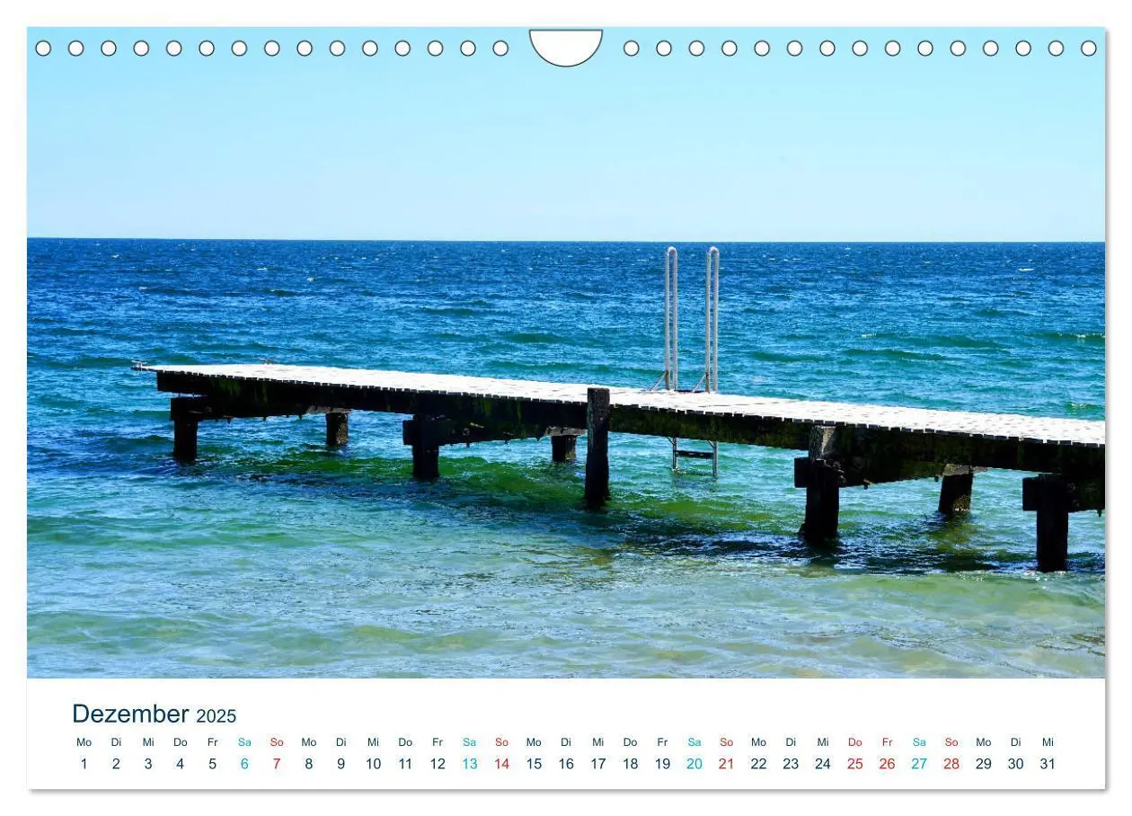 Bild: 9783435113583 | Der Fehmarn-Steg (Wandkalender 2025 DIN A4 quer), CALVENDO...