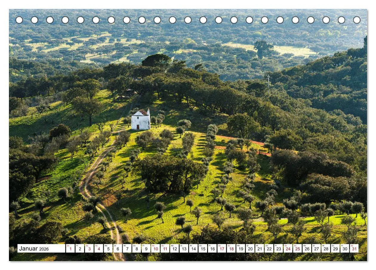 Bild: 9783457683583 | Alentejo - das romantische Portugal (Tischkalender 2026 DIN A5...