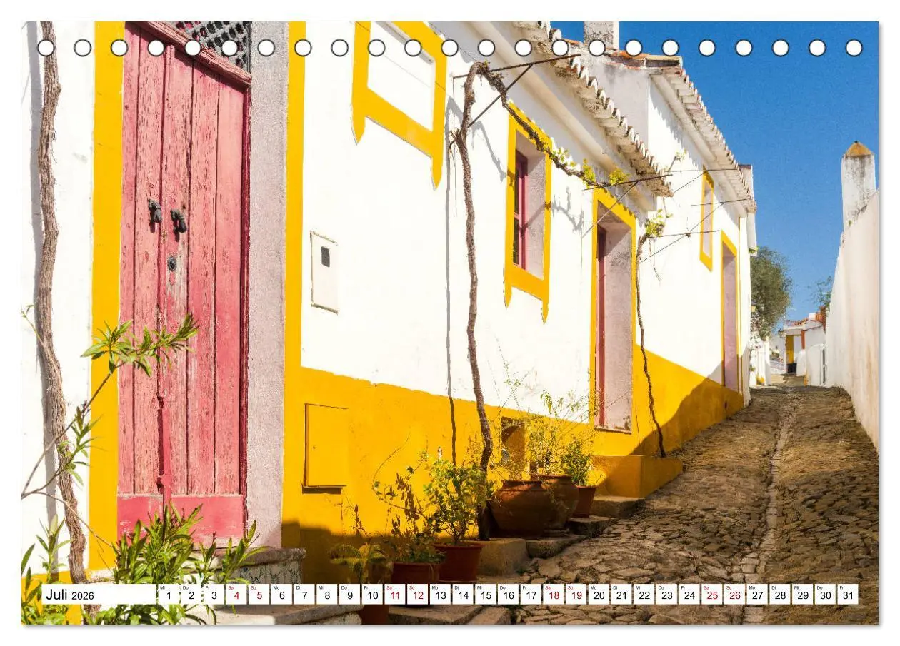 Bild: 9783457683583 | Alentejo - das romantische Portugal (Tischkalender 2026 DIN A5...