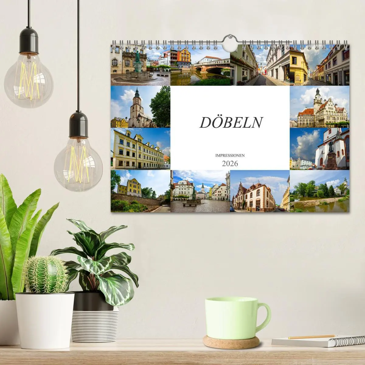 Bild: 9783457823583 | Döbeln Impressionen (Wandkalender 2026 DIN A4 quer), CALVENDO...