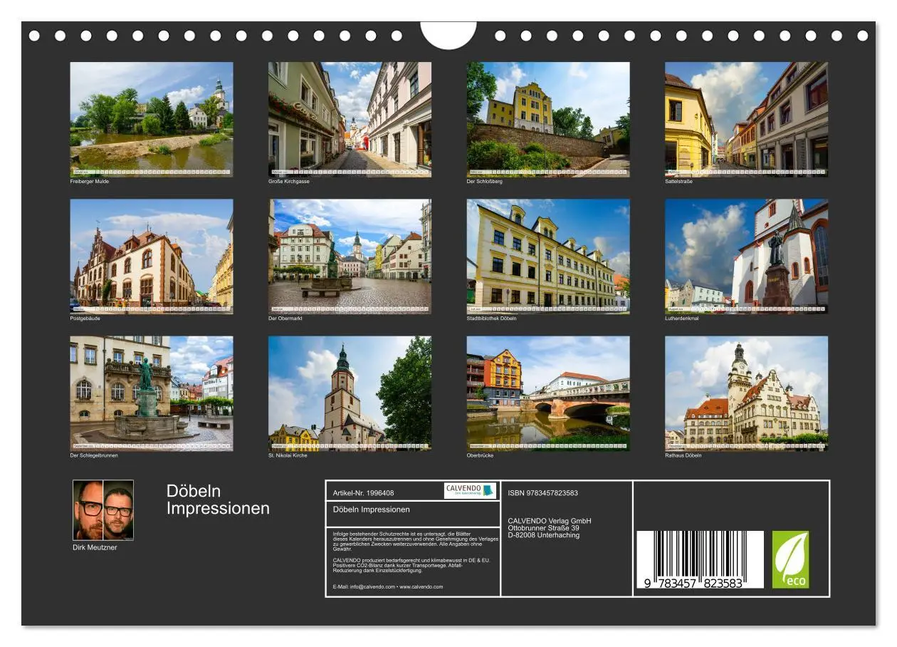 Bild: 9783457823583 | Döbeln Impressionen (Wandkalender 2026 DIN A4 quer), CALVENDO...
