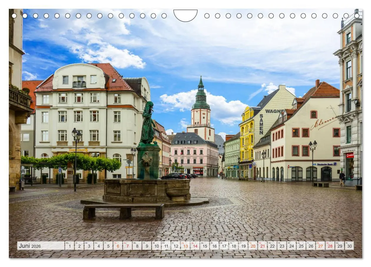 Bild: 9783457823583 | Döbeln Impressionen (Wandkalender 2026 DIN A4 quer), CALVENDO...