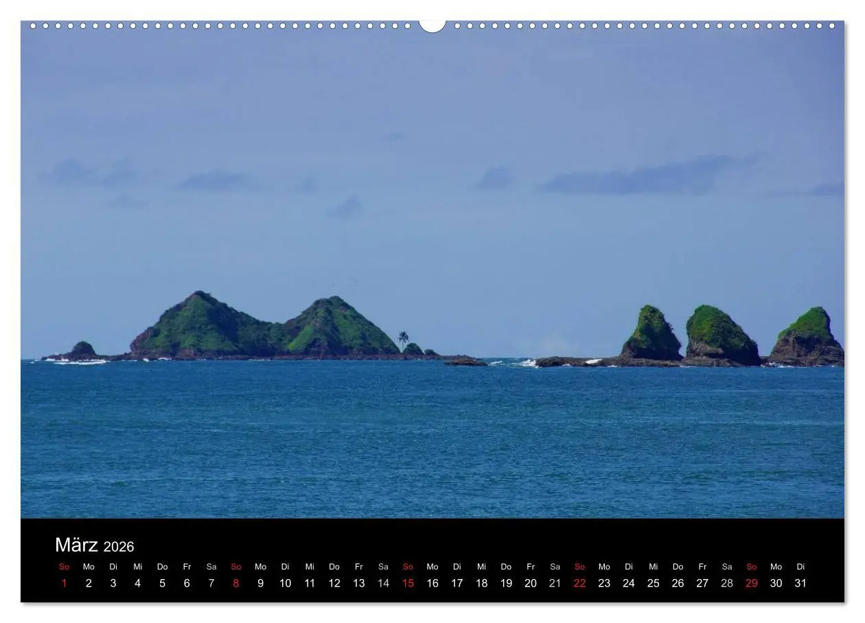 Bild: 9783516153583 | Costa Rica (Wandkalender 2026 DIN A2 quer), CALVENDO Monatskalender