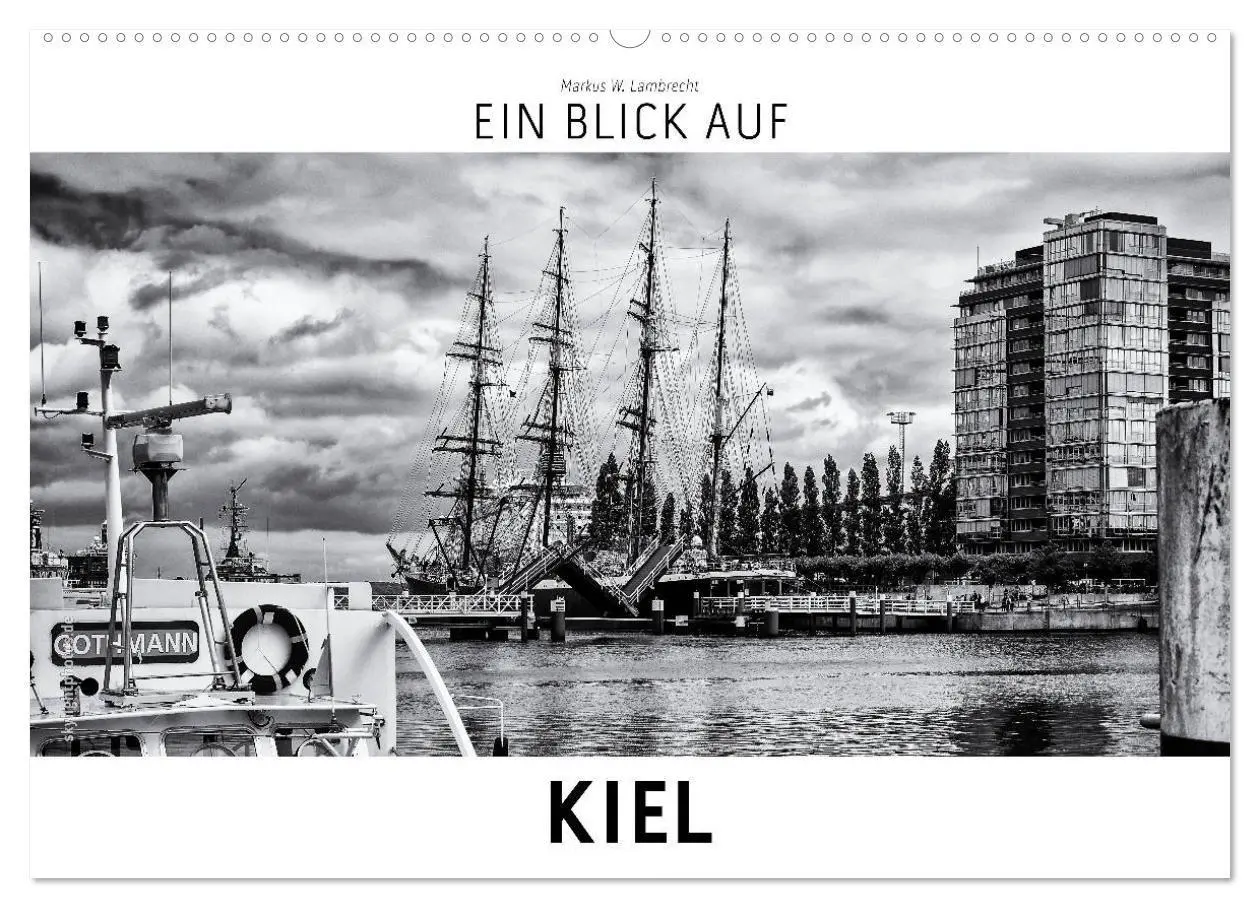 Cover: 9783569863583 | Ein Blick auf Kiel (Wandkalender 2027 DIN A2 quer), CALVENDO...