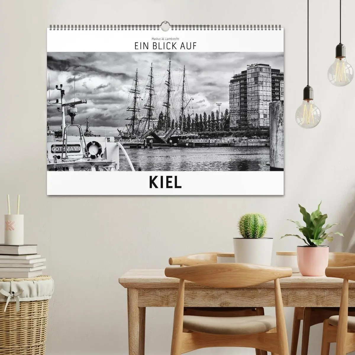 Bild: 9783569863583 | Ein Blick auf Kiel (Wandkalender 2027 DIN A2 quer), CALVENDO...
