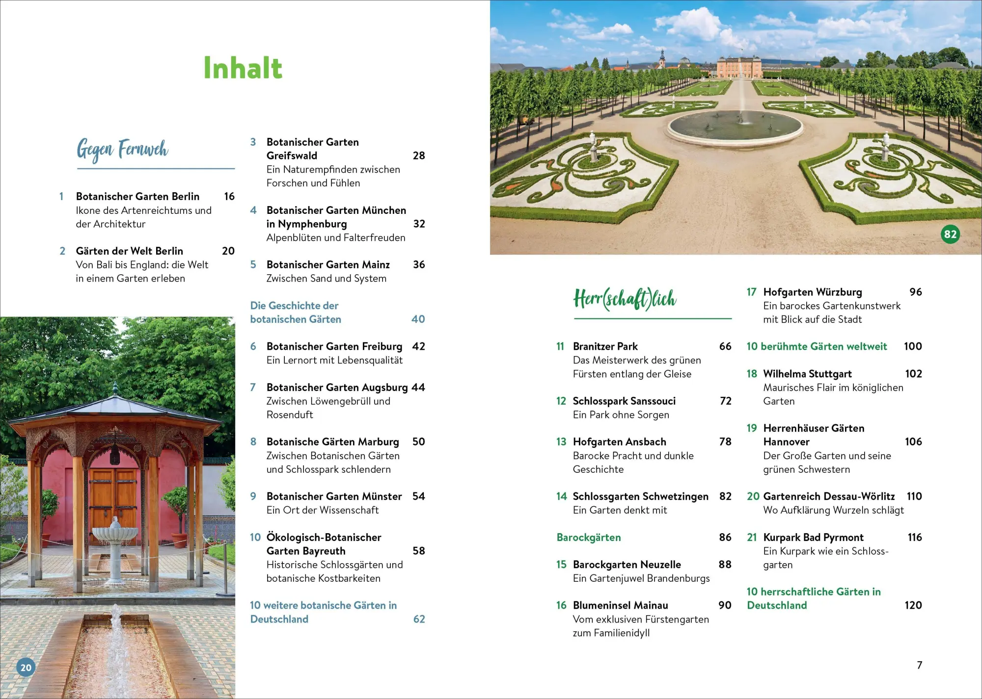 Bild: 9783734333583 | Gartenreisen - Botanische Gärten und Parks in Deutschland | Schattauer