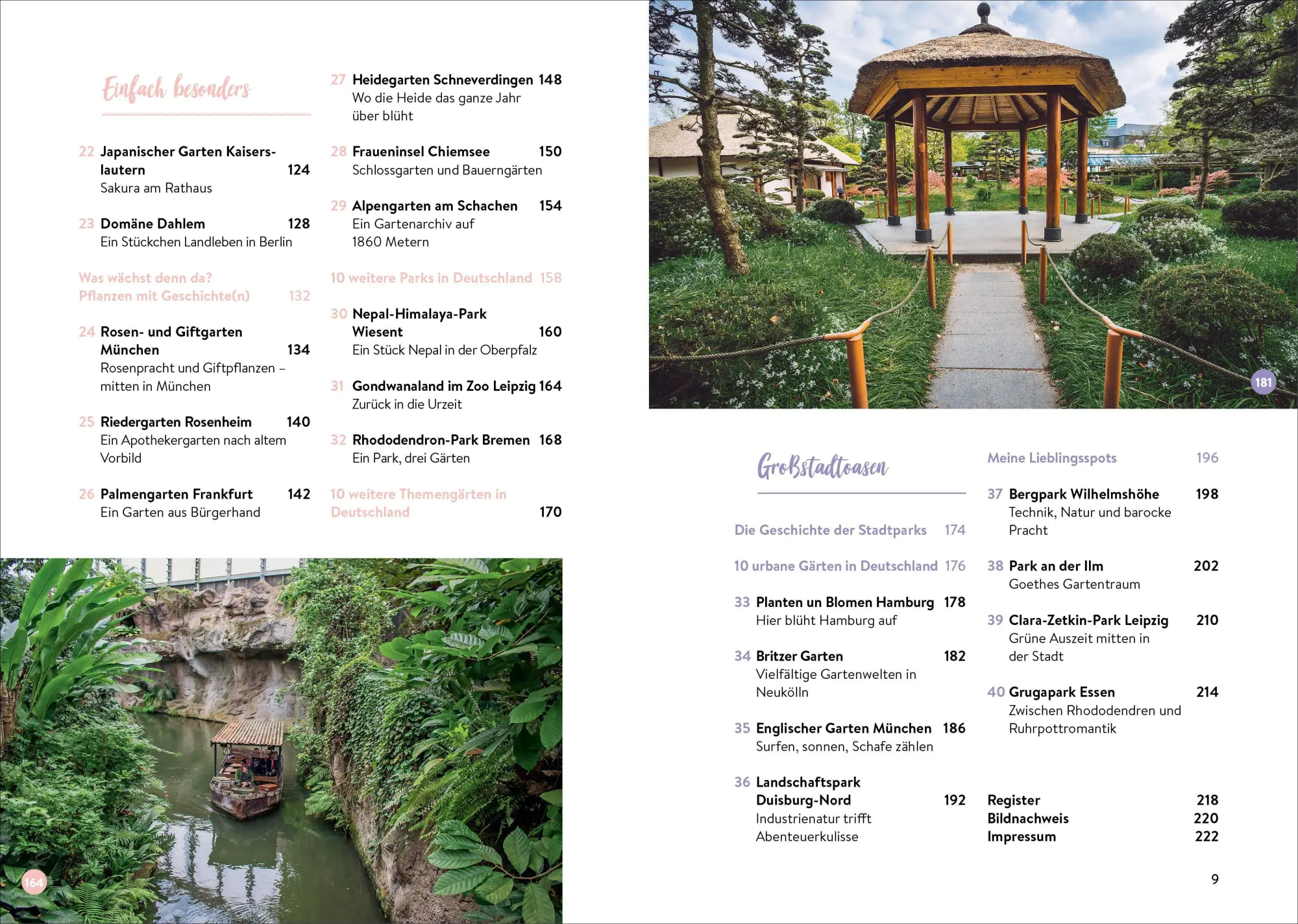 Bild: 9783734333583 | Gartenreisen - Botanische Gärten und Parks in Deutschland | Schattauer
