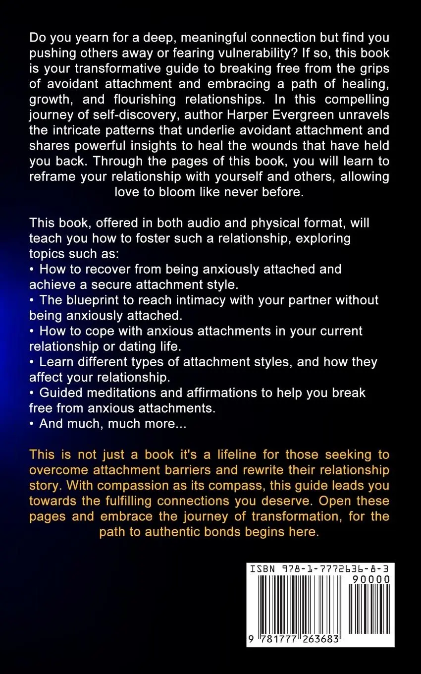 Rückseite: 9781777263683 | Avoidant Attachment | Harvey Daniels | Taschenbuch | Englisch | 2024