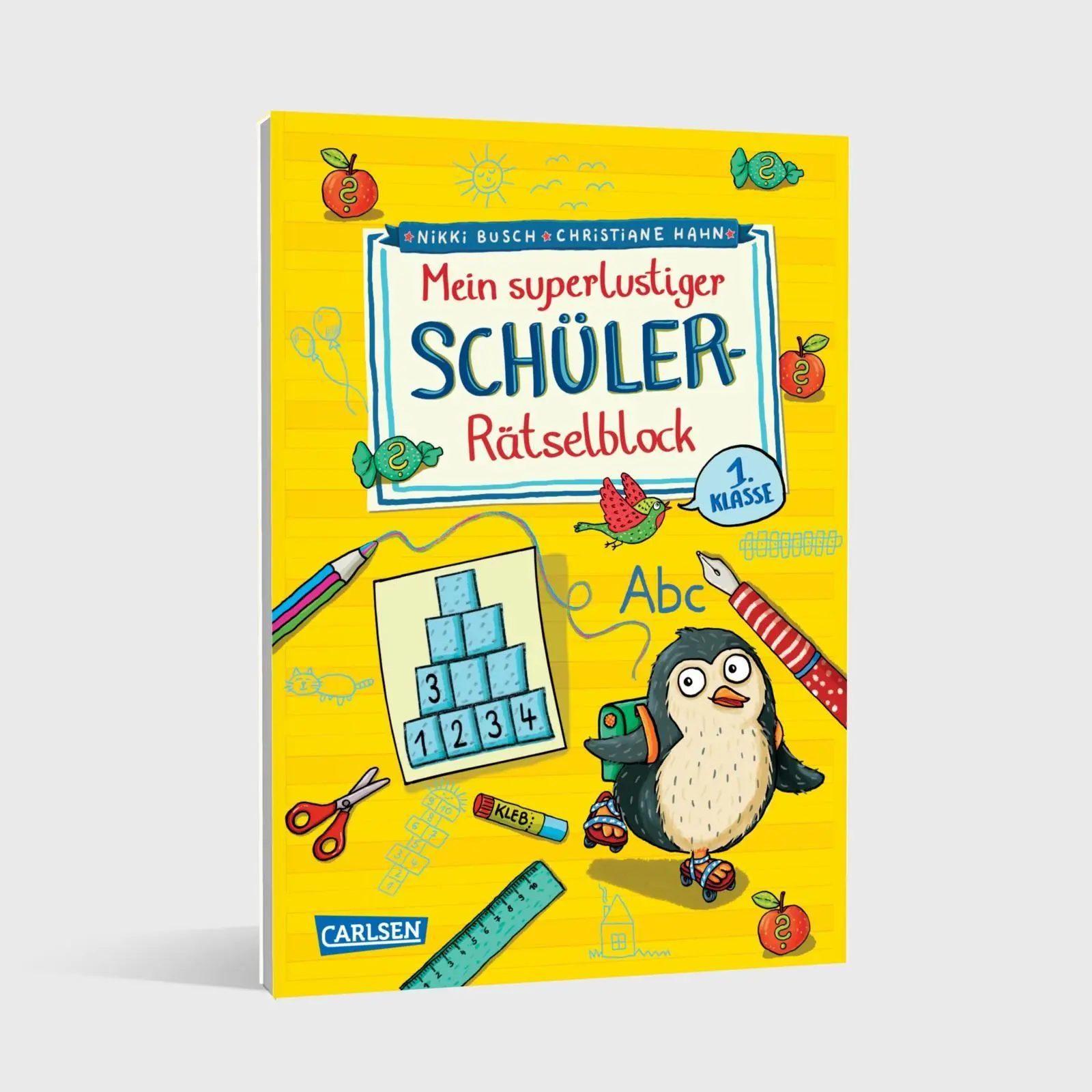 Bild: 9783551173683 | Mein superlustiger Schüler-Rätselblock | Nikki Busch | Taschenbuch