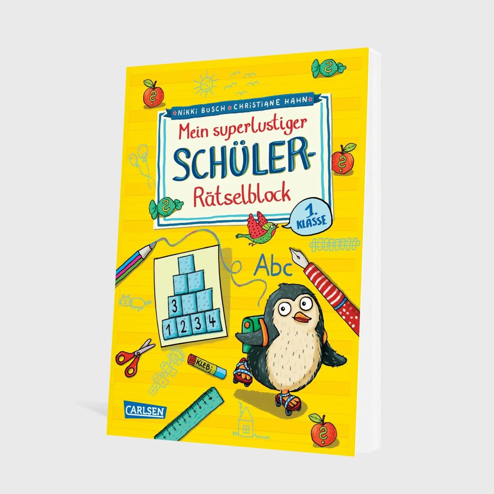 Bild: 9783551173683 | Mein superlustiger Schüler-Rätselblock | Nikki Busch | Taschenbuch