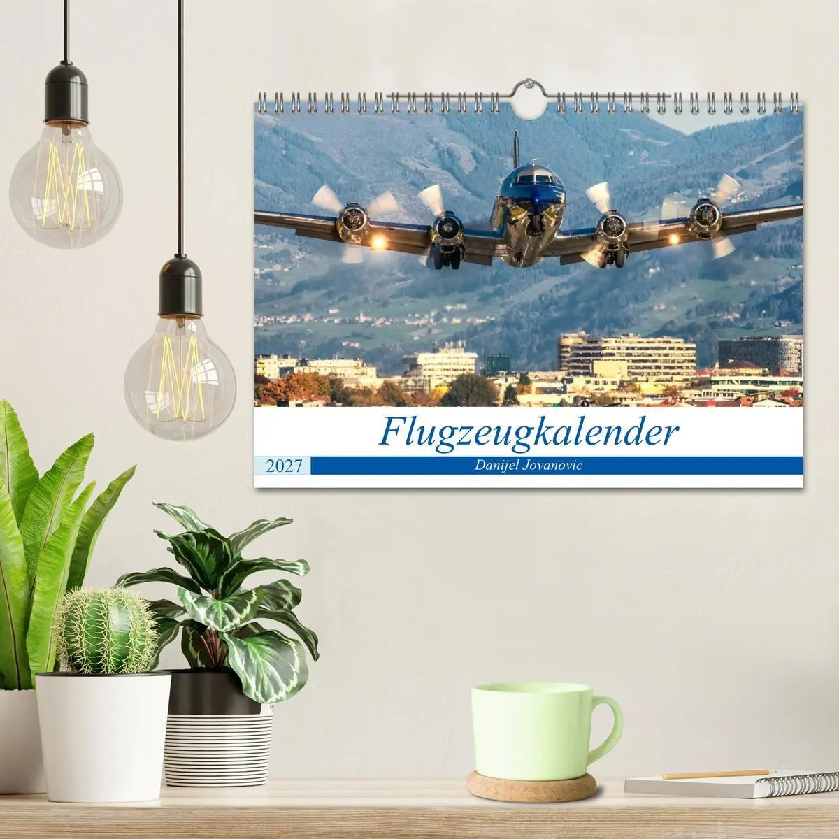 Bild: 9783569613683 | Flugzeugkalender (Wandkalender 2027 DIN A4 quer), CALVENDO...