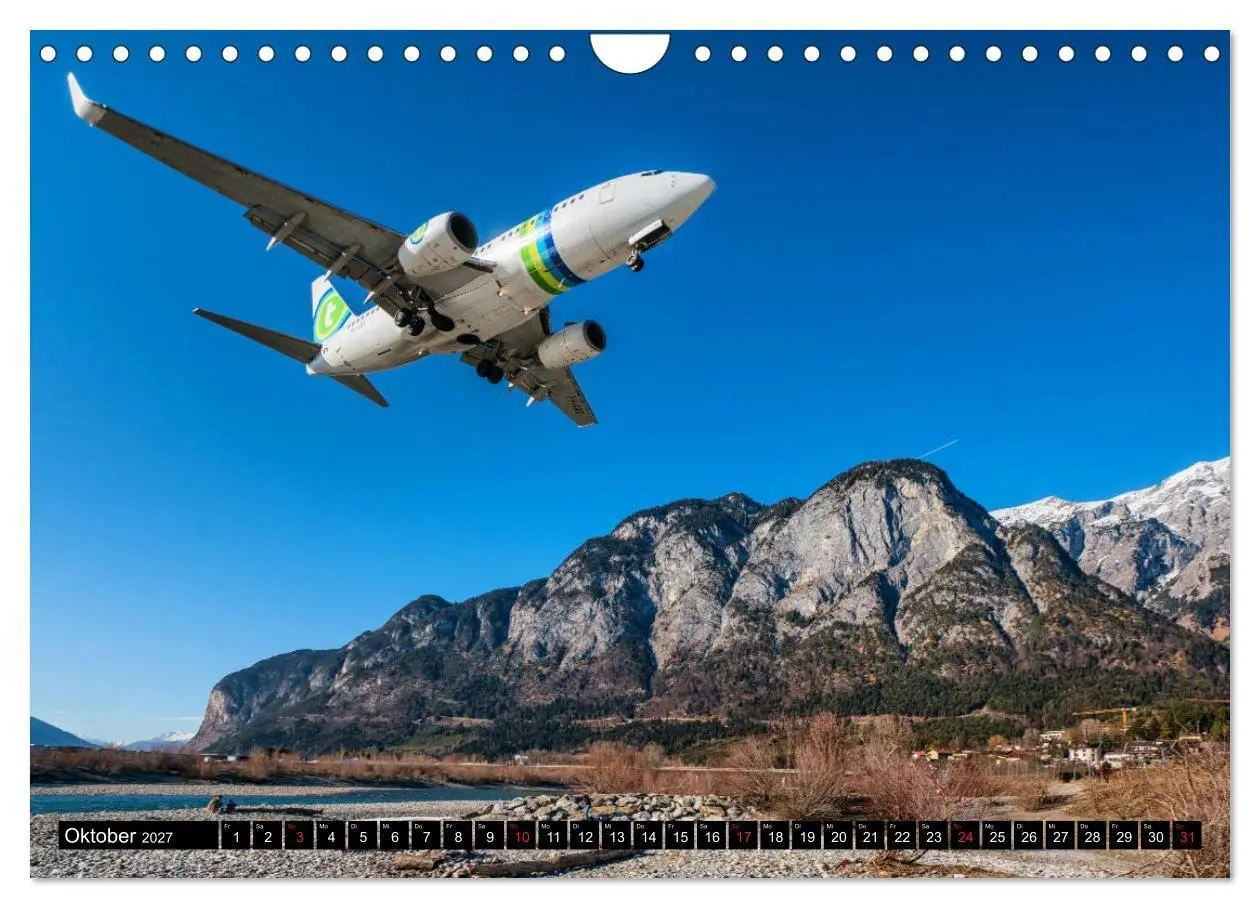 Bild: 9783569613683 | Flugzeugkalender (Wandkalender 2027 DIN A4 quer), CALVENDO...