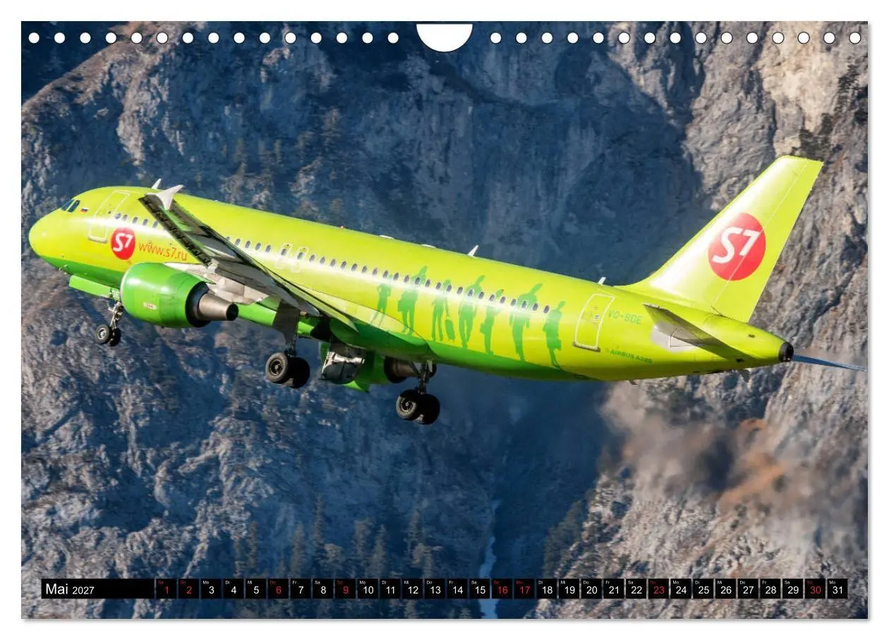Bild: 9783569613683 | Flugzeugkalender (Wandkalender 2027 DIN A4 quer), CALVENDO...