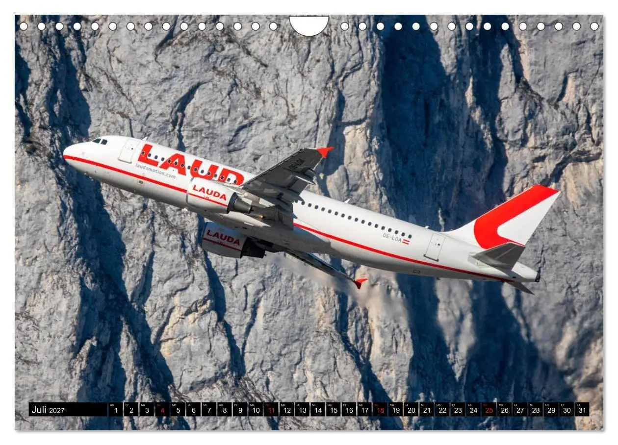 Bild: 9783569613683 | Flugzeugkalender (Wandkalender 2027 DIN A4 quer), CALVENDO...