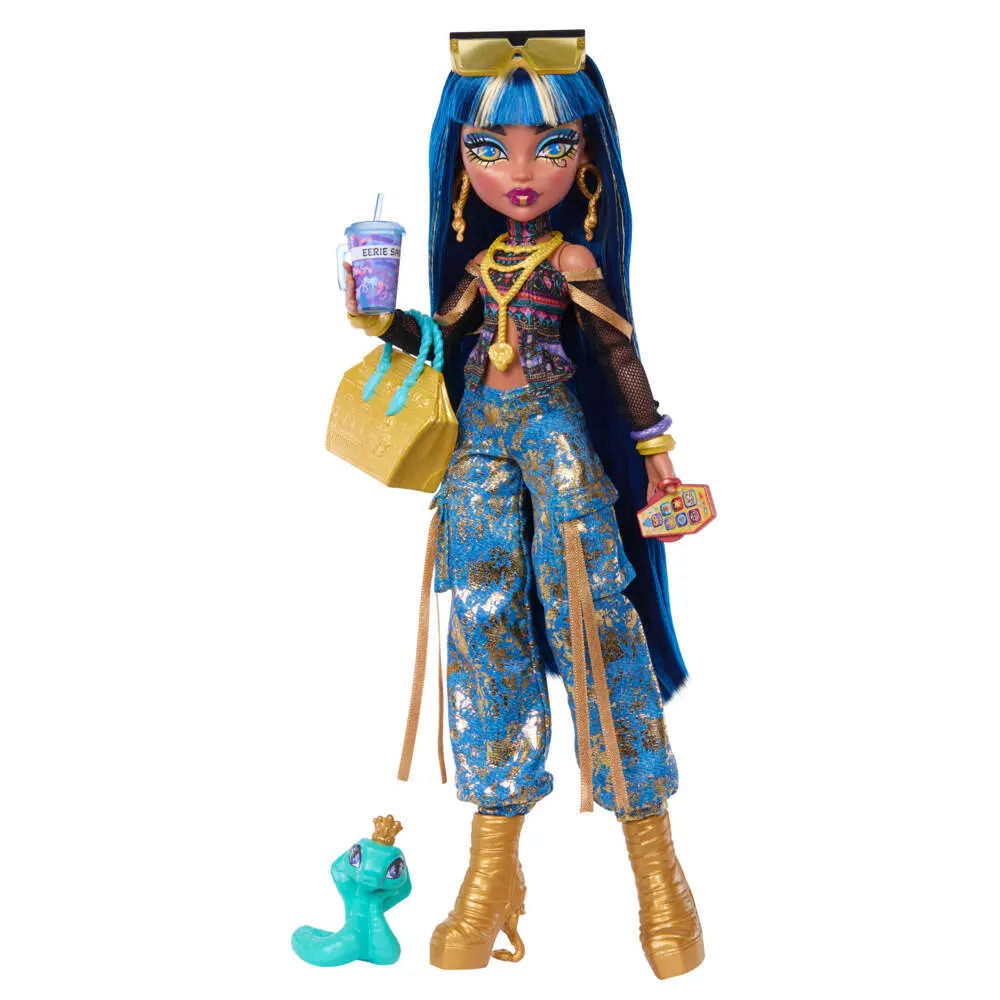 Bild: 194735333783 | Monster High Cleo Puppe | Blister | JHK32 | Deutsch | 2026 | Mattel