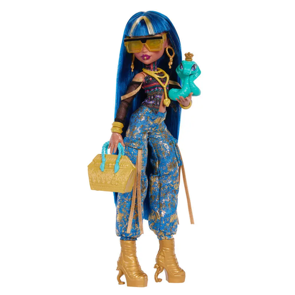 Bild: 194735333783 | Monster High Cleo Puppe | Blister | JHK32 | Deutsch | 2026 | Mattel