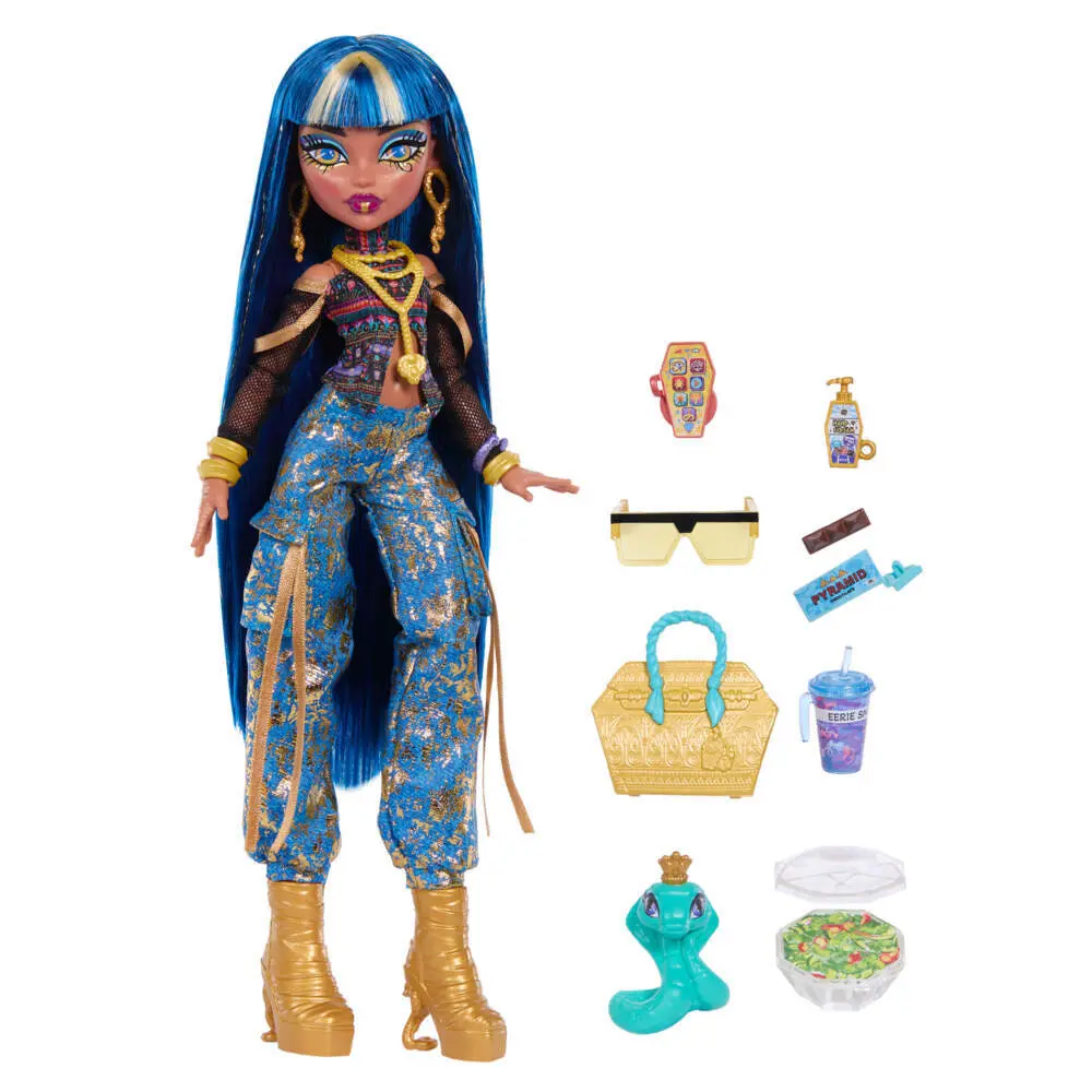 Bild: 194735333783 | Monster High Cleo Puppe | Blister | JHK32 | Deutsch | 2026 | Mattel