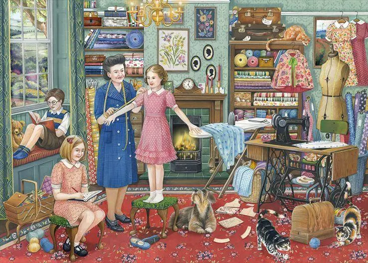 Bild: 8710126113783 | The Dressmaker - 1000 Teile | Spiel | 11378 | Deutsch | 2022