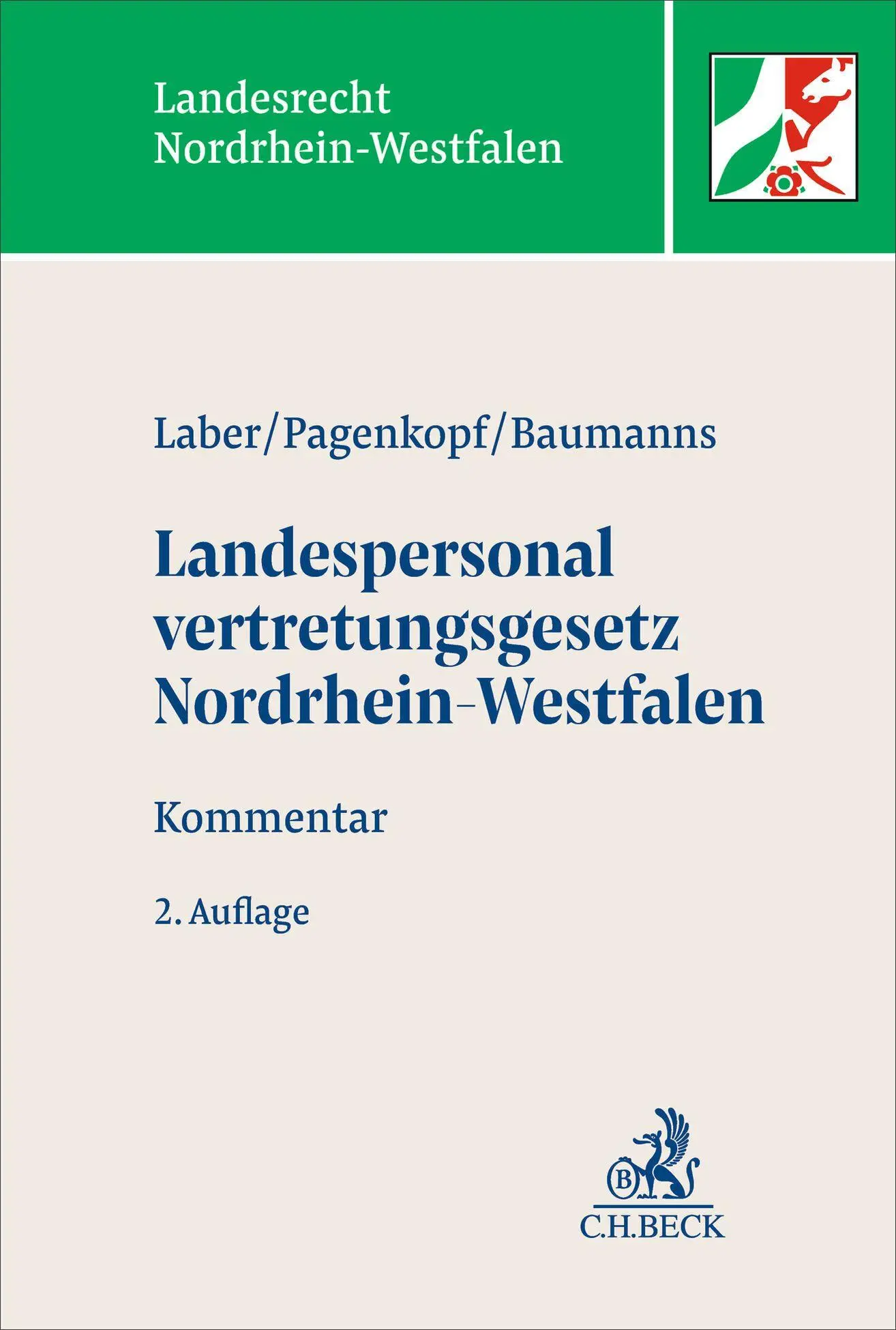 Cover: 9783406793783 | Landespersonalvertretungsgesetz Nordrhein-Westfalen | Kommentar | Buch