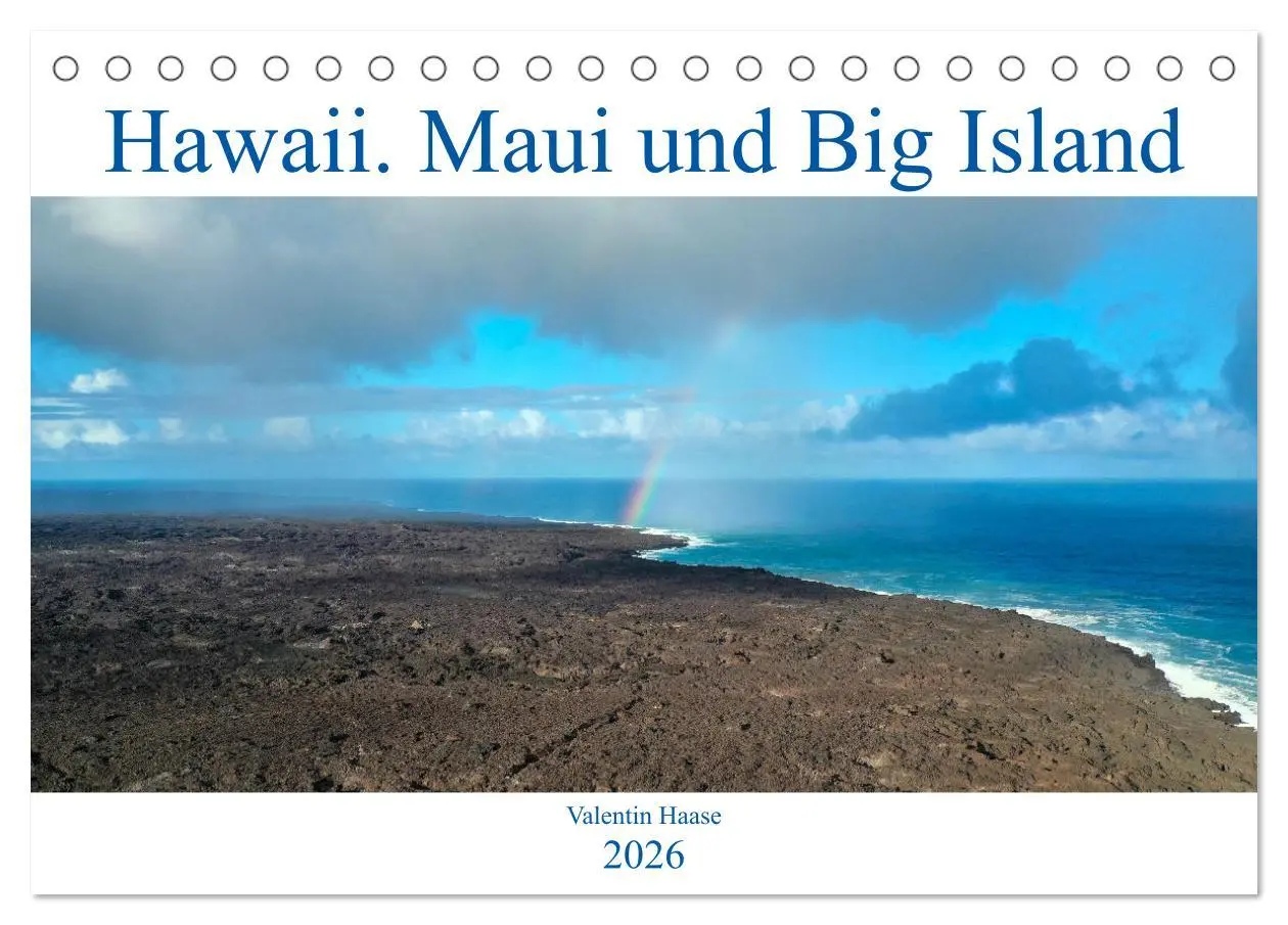 Cover: 9783457663783 | Hawaii, Maui und Big Island (Tischkalender 2026 DIN A5 quer),...