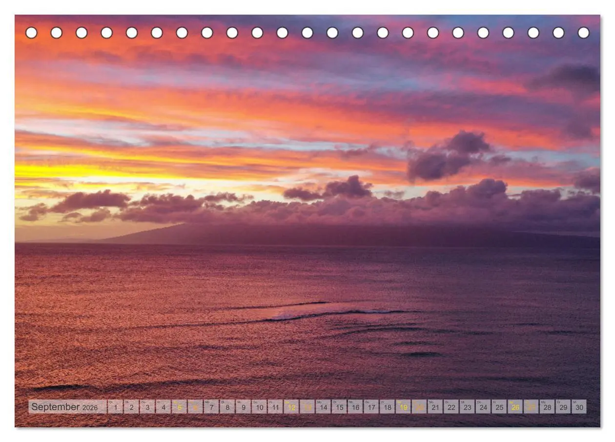Bild: 9783457663783 | Hawaii, Maui und Big Island (Tischkalender 2026 DIN A5 quer),...